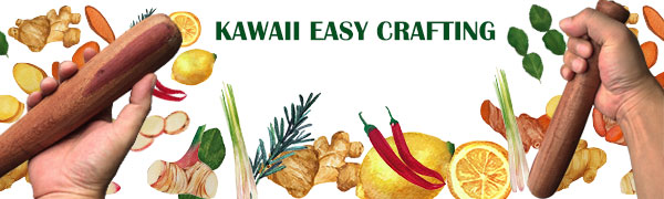 Kawaii Easy Crafting Wooden Pestle