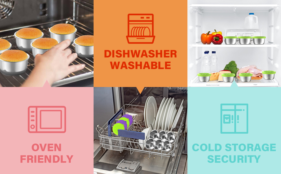 Condiment Containers with Lids Reusable 1.7 oz Salad Dressing Container To Go with