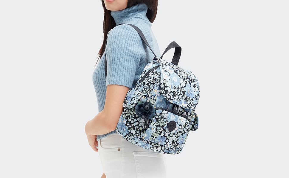 Amazon.co.jp: 日本限定 CITY PACK MINI Blue Flower Prt