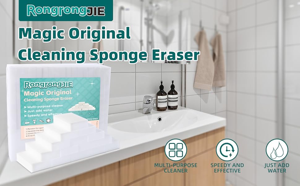 RongrongJIE Magic Original Cleaning Sponge Eraser