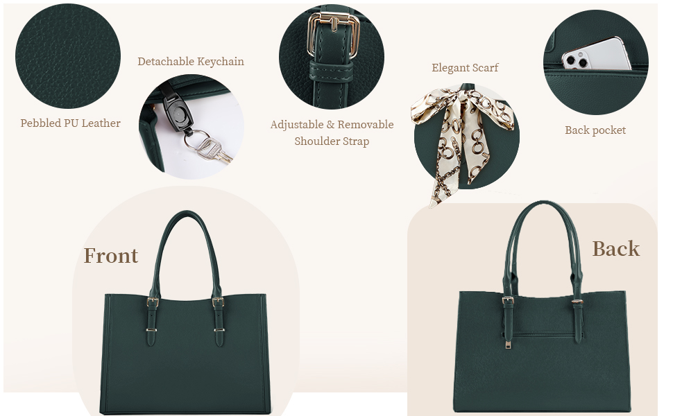 laptop tote bag for women 15-15.6 inch laptop briefcase tote bag handbag