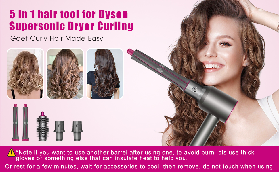 5 In 1 Hair Tool for Dyson Supersonic Hair