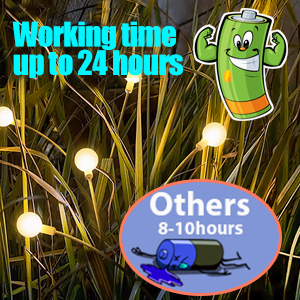 solar led firefly lights outdoor