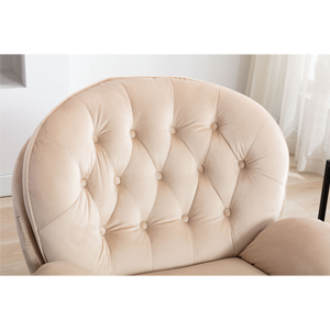 button tufted backrest 