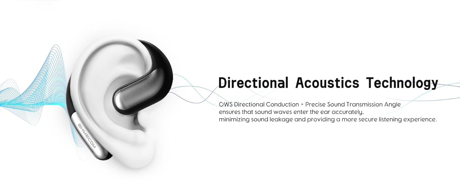 wilysaw X7Pro Open Ear Wireless Headphones, Wireless