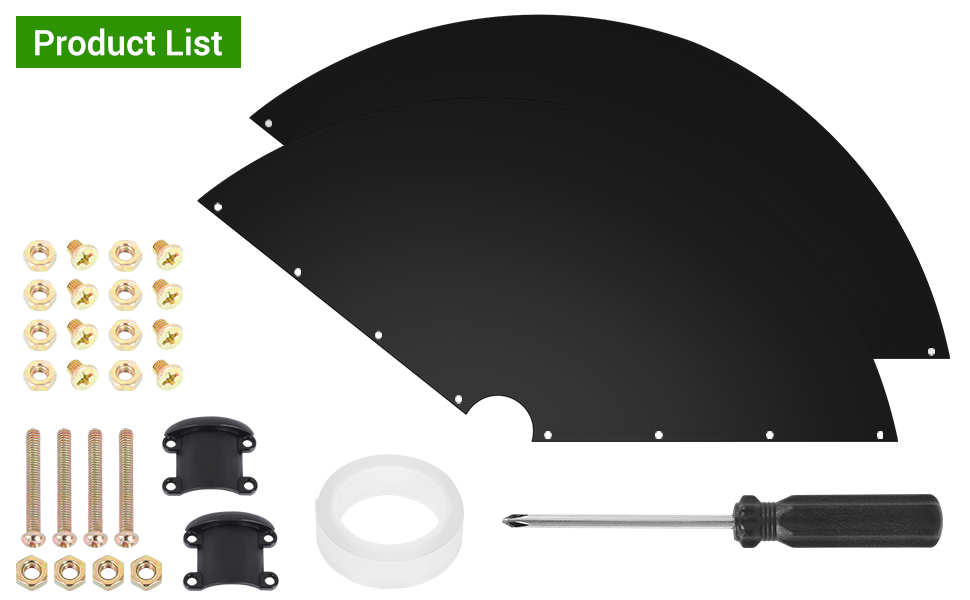 19 Inch Large Squirrel Baffle for Bird Feeder Pole