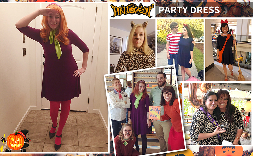 A-line Casual Tshirt Dress with Pocket