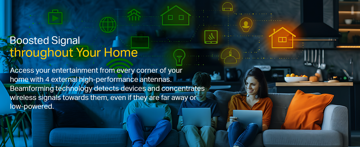 Archer C54 AC1200 Dual Band Wi-Fi Router