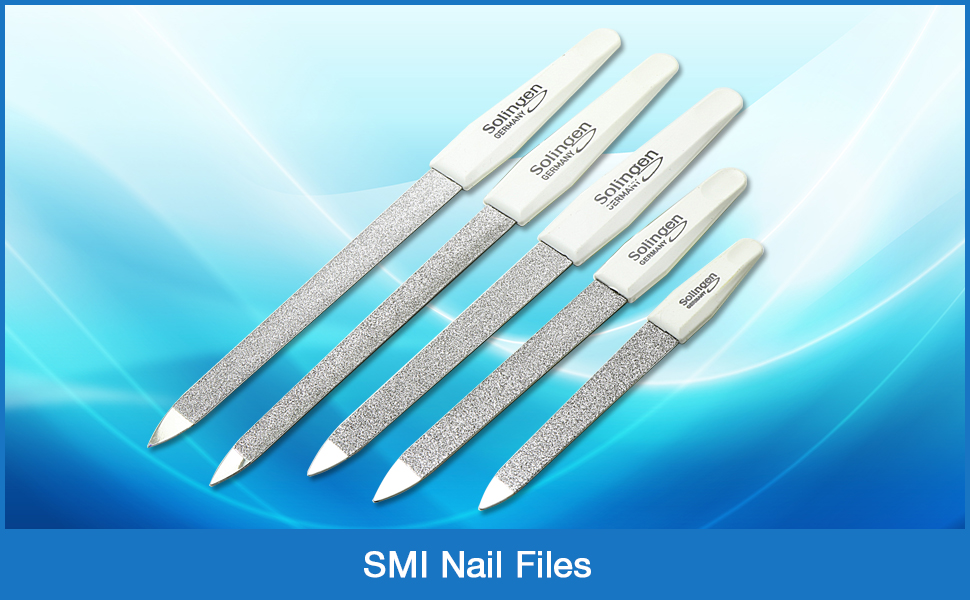 SMI 5 Pcs Set Sapphire Nail Files Solingen Germany