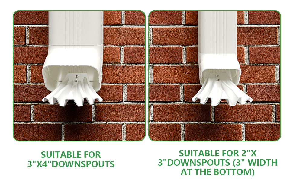 Amazon.com : 2PCS Gutter Downspout Diverter, Gutter Downspout ...