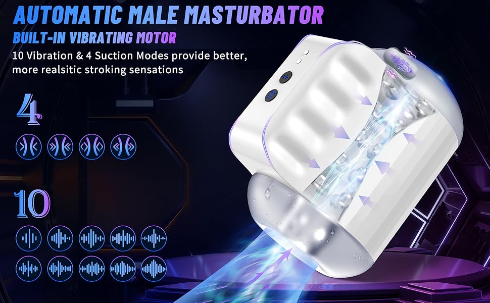Electric Men Masturbation Cup