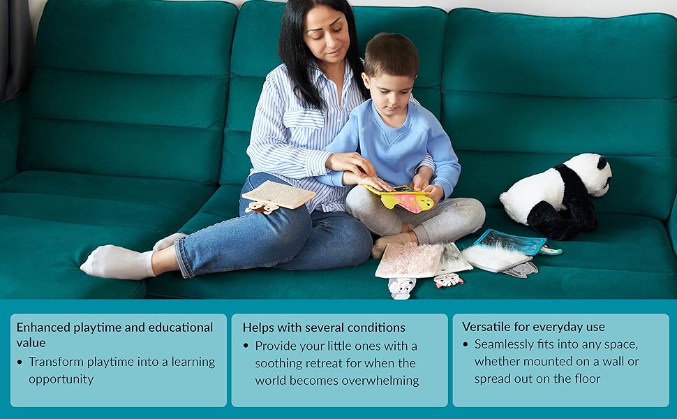 Sensory Mats Texture Children | Sensory Tiles For Kids | Sensory Pads For Autistic Children