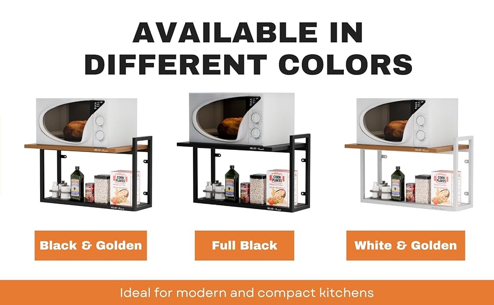 microwave oven stand wall mounted