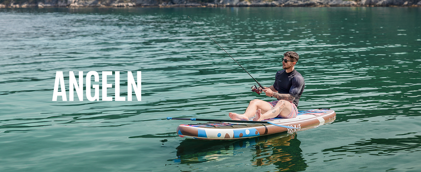 Stand Up Paddle Board mit SUP Board Sitz
