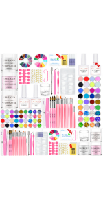 acryl nagelset acryl pulver nails acrylpulver für nägel uv lampe acryl liquid acrylic nail kit set