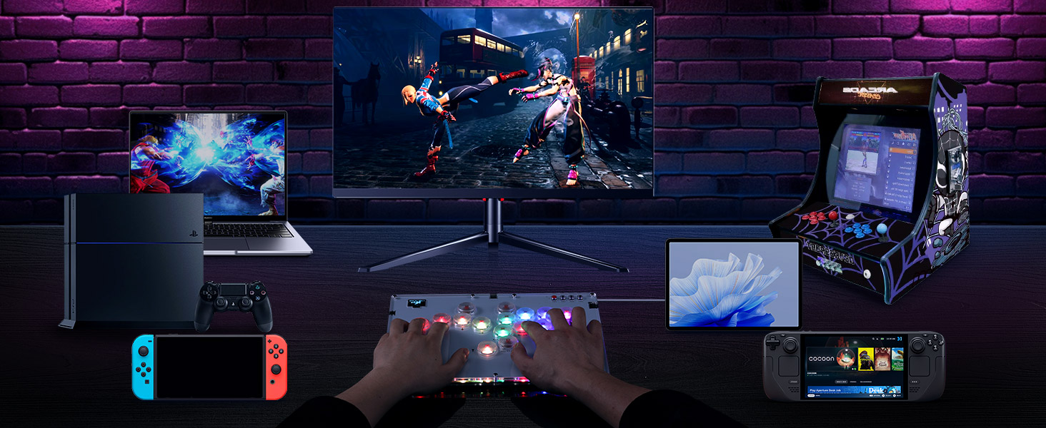 leverless gaming controller