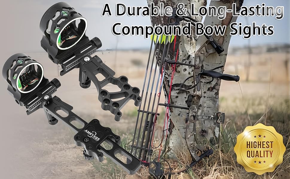 Compound Bow Sights Bow Sights for Compound Bows, 5 Pin