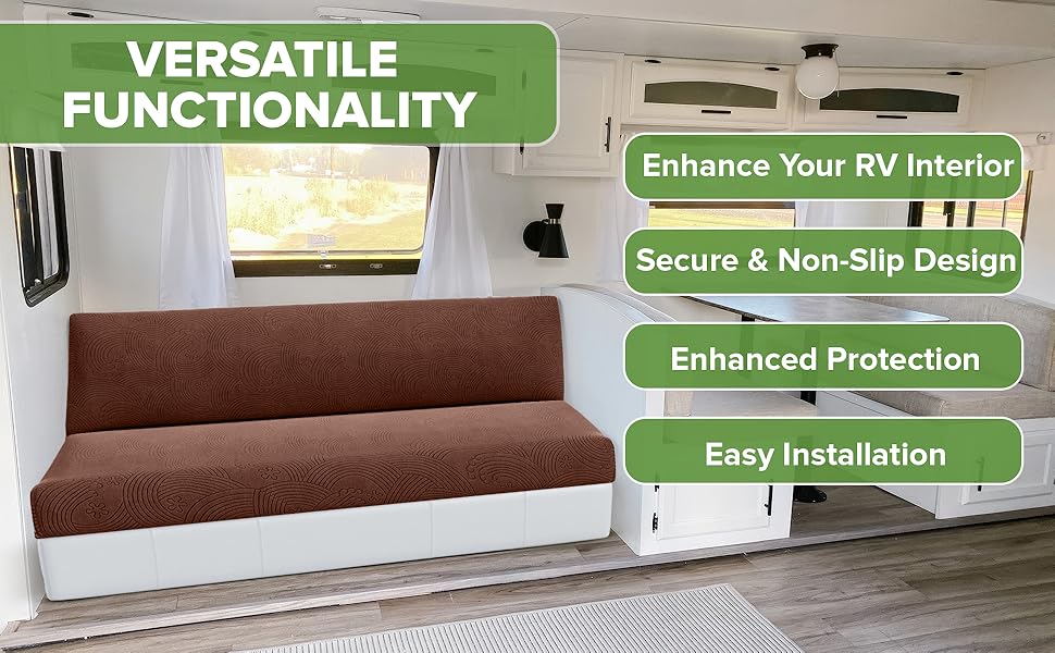 couch covers for sleeper sofa jackknife sofa cover for rv