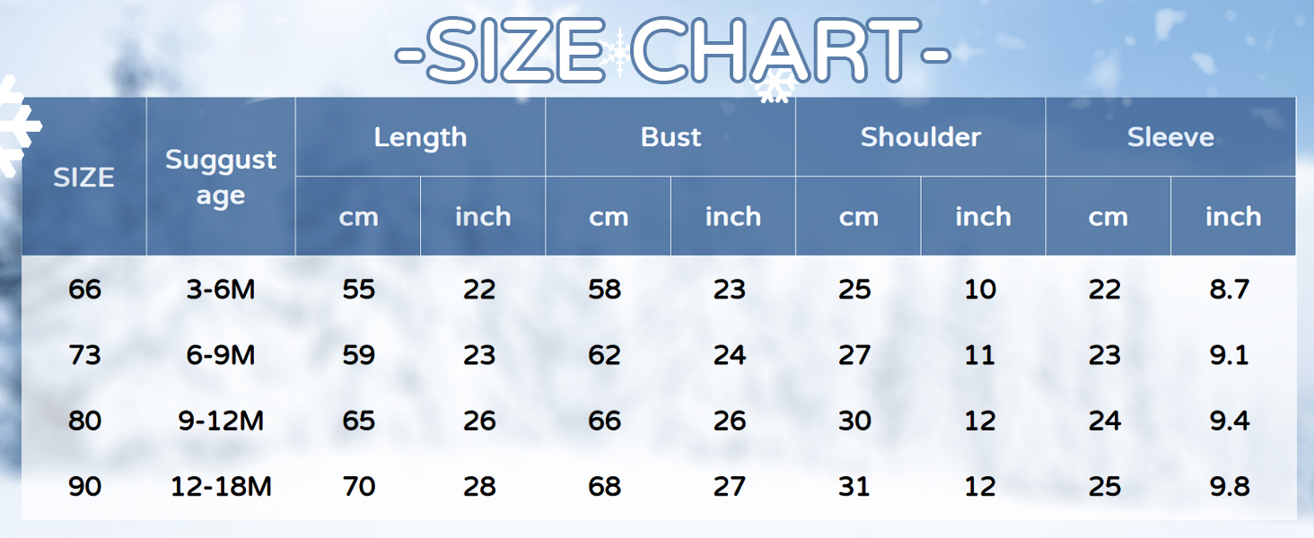 Baby Winter Warm Snowsuit