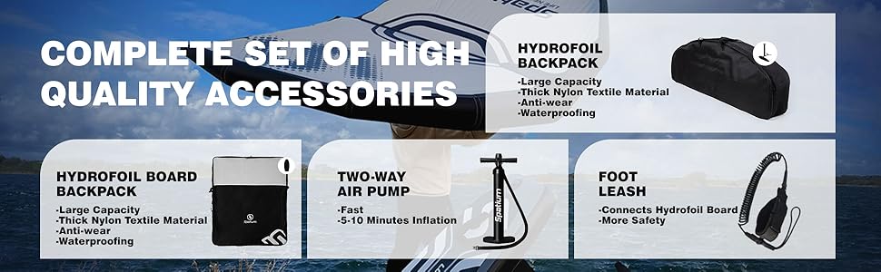 Paddle Board Inflatable with Hydrofoil Surfing Board