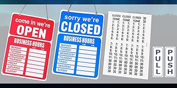 Large LED Open Signs