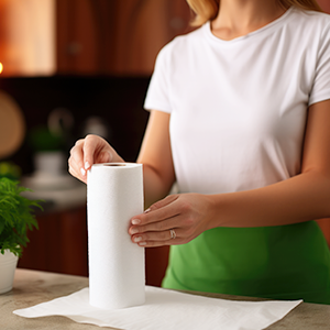 Paper Towel Bamboo Galaxy Green