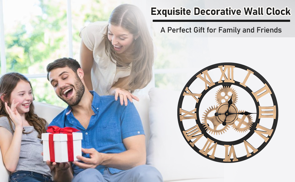 wall clock for Christmas gifts