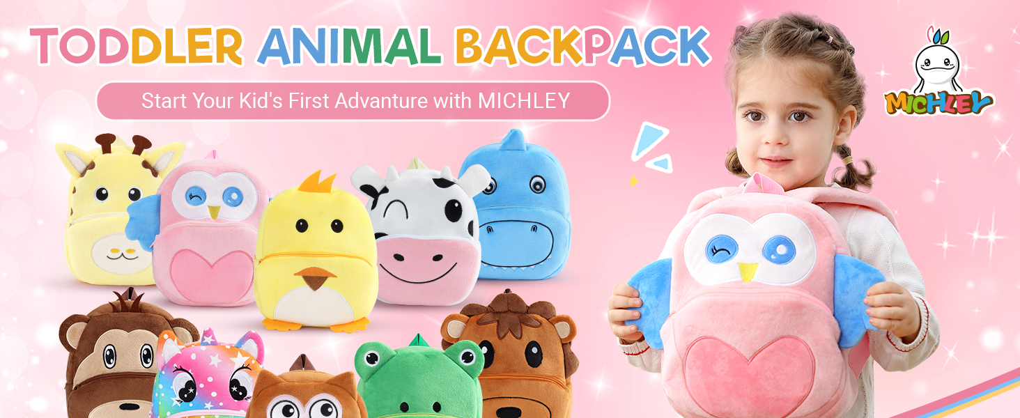 baby plush cartoon backpack