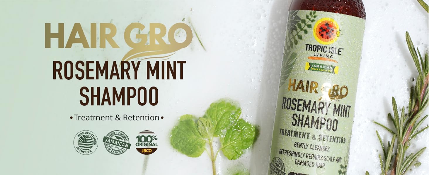 Hair Gro Rosemary Mint Shampoo