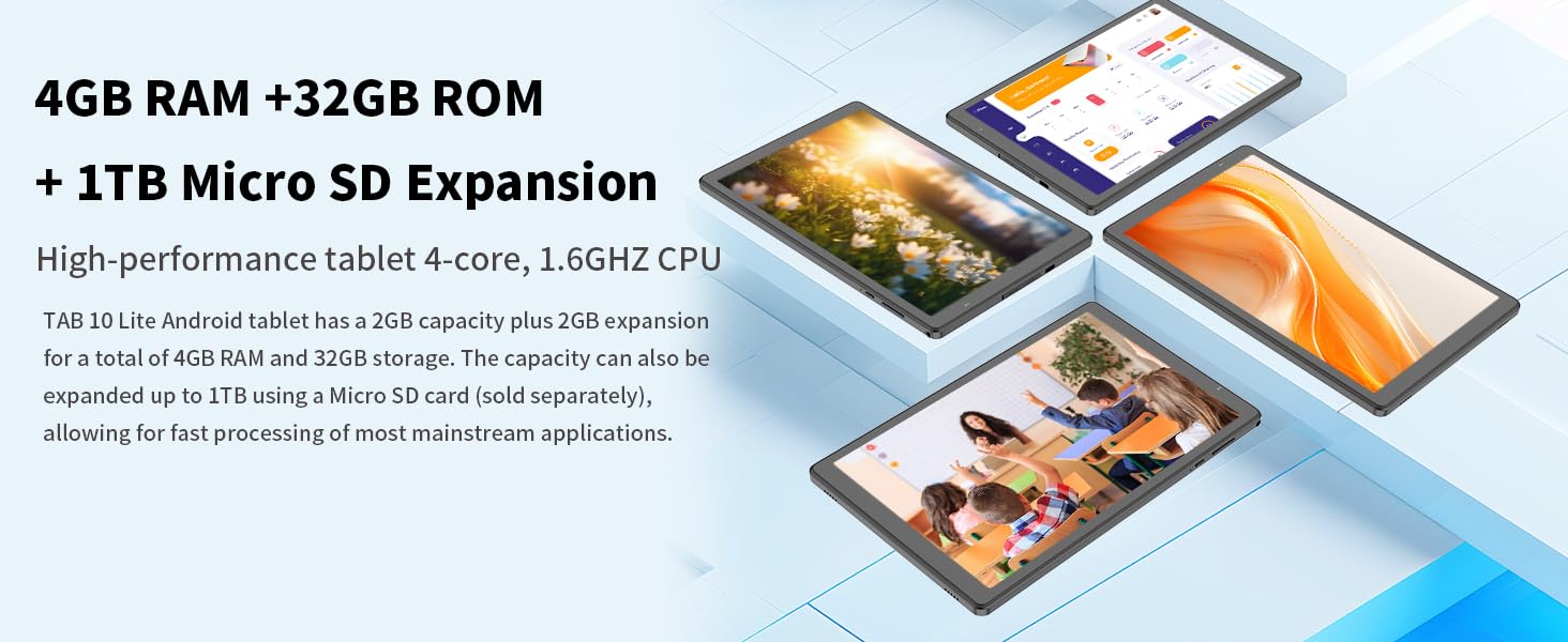 10 Inch tablet with case