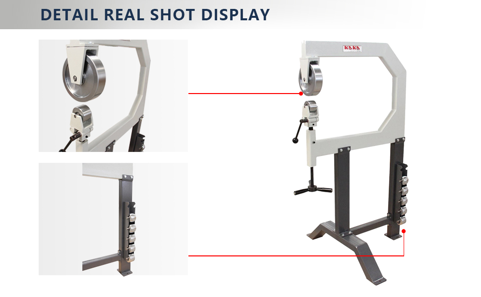 English Wheel-detail real shot display