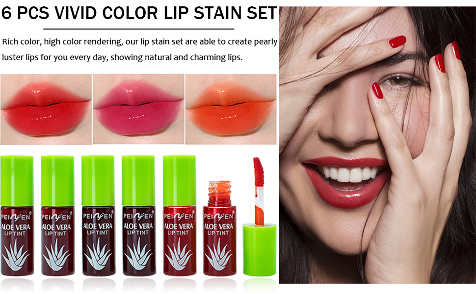 Velvet Lip Tint Watery Lip Stain Tint Moisturizing Best Tint Dyeing Liquid Lipgloss Water Lip Glaze 