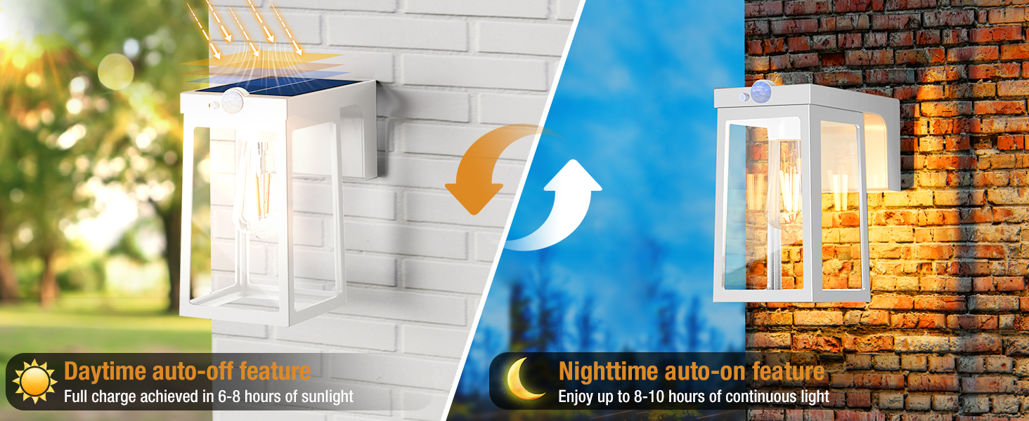 solar wall light