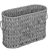 Coeusy Toilet Paper Storage,Toilet Paper Basket for Bathroom,Toilet Paper Holder with Storage,Lar...