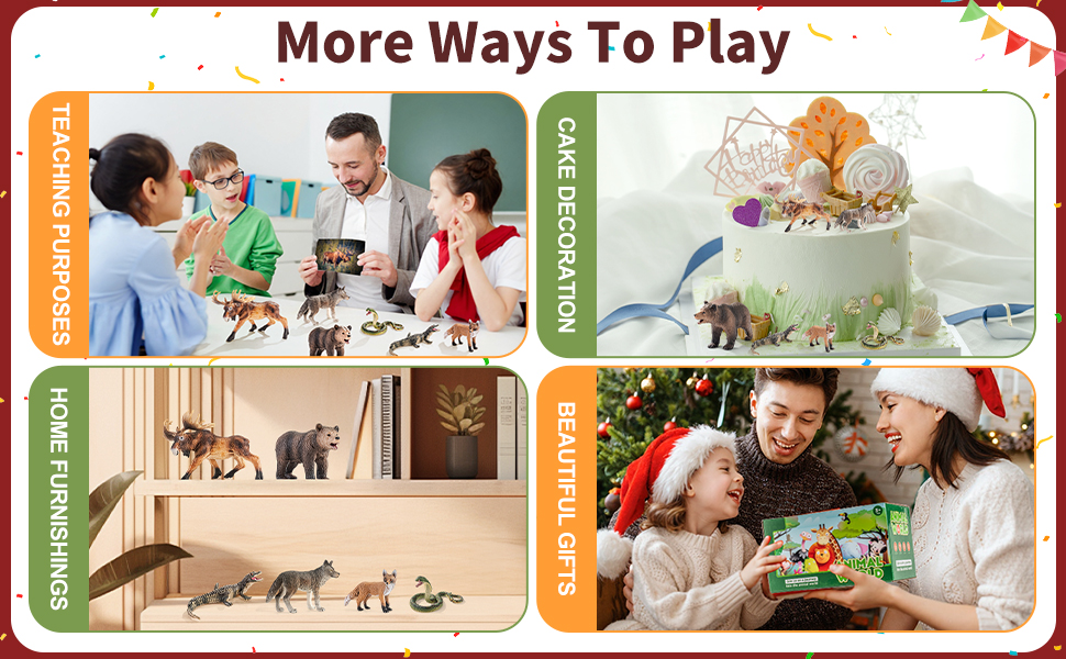 safari animals figures