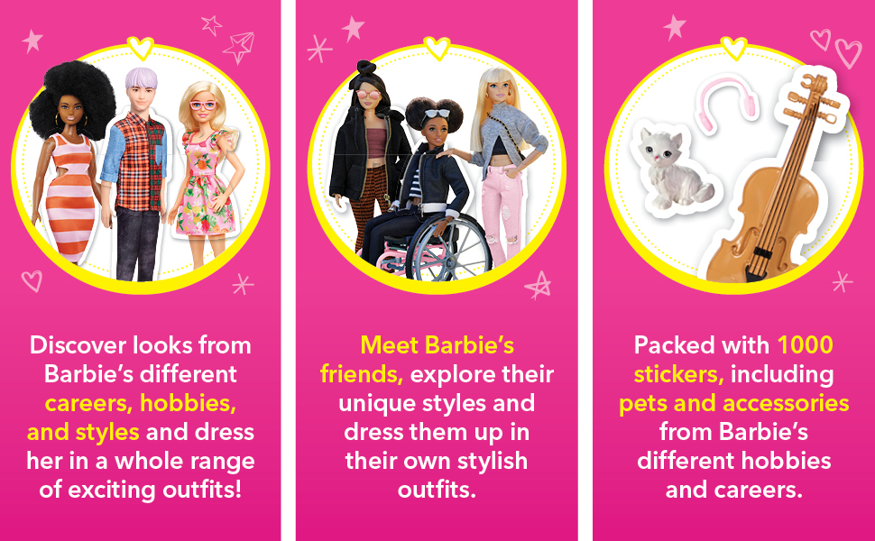 Barbie Dress Up Ultimate Sticker Collection