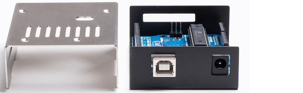 Amazon.com: KKSB Metal Case for Arduino UNO Rev3 - Stainless Steel ...
