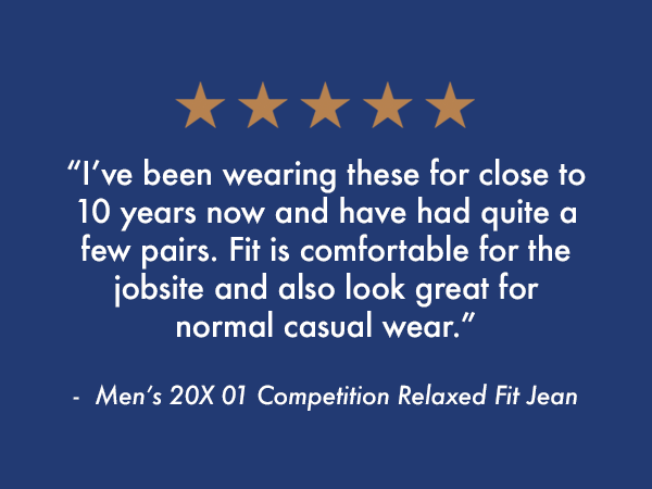 Dependable jeans for years to come.
