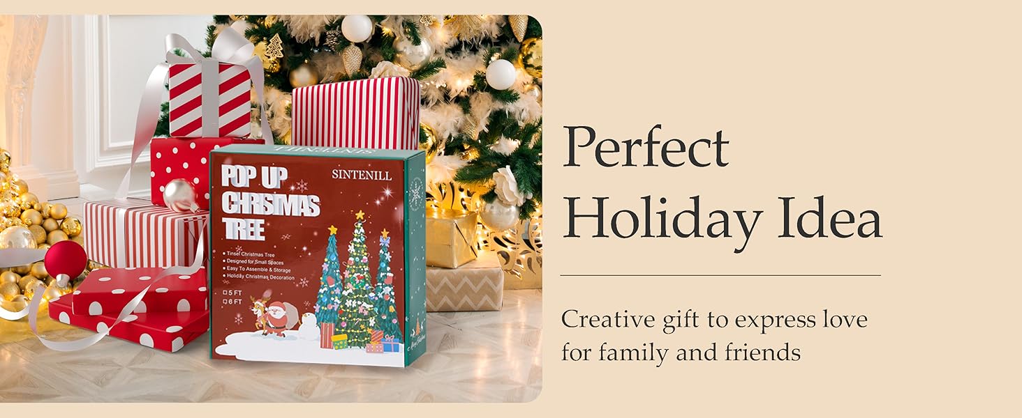 6 FT Pop Up Christmas Tree