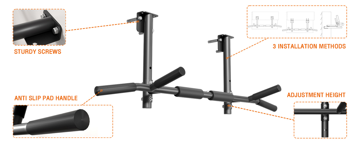 Joist Mounted Pull Up Bar