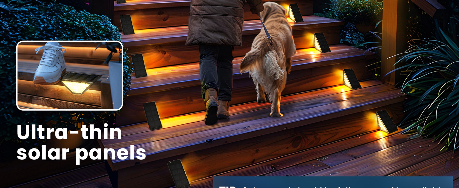 solar step lights