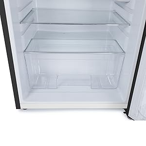 Retro Refrigerator with Freezer Vintage 