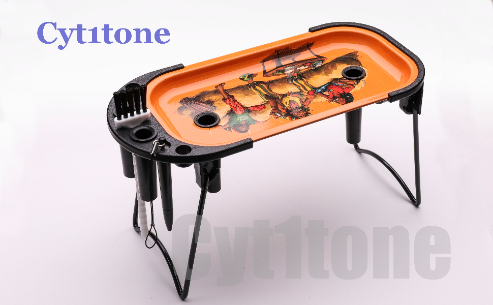 rolling tray with cone loader