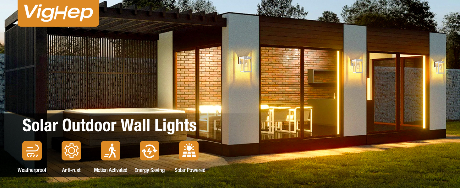 solar porch lights outdoor