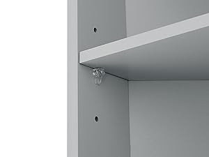 Tall Corner Cabinet for Bathroom - Narrow Space Saving Storage