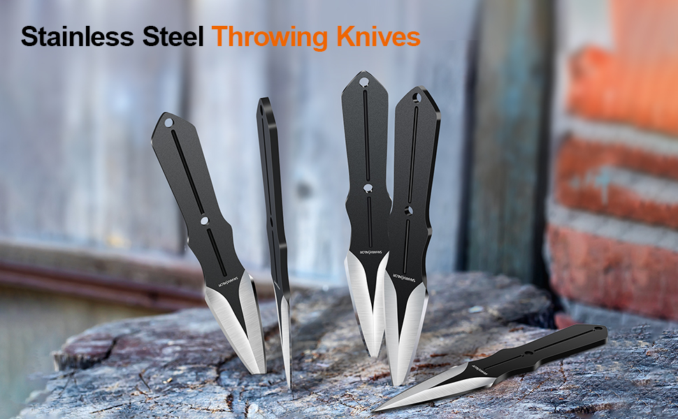 Throwing Knives, Sahara Sailor Throwing Knives Set 6 Pack