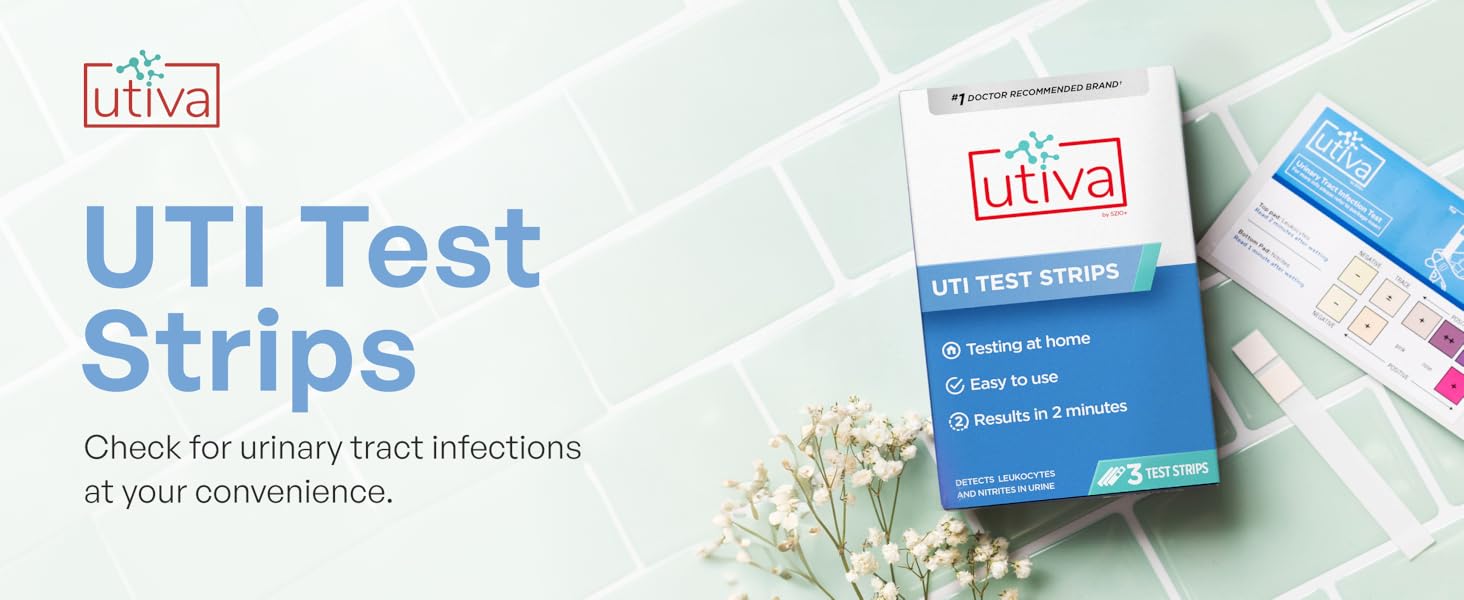 Utiva UTI Test Strips - Premium