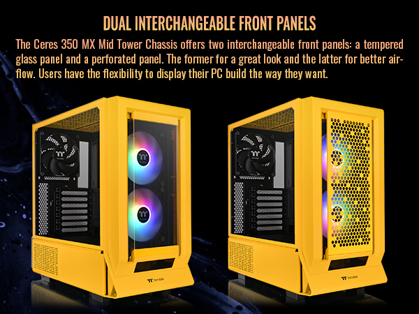 Amazon.com: Thermaltake Ceres 350 MX/Bumblebee/Mid Tower/CT140