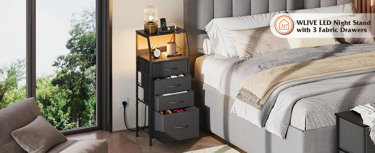 black night stand