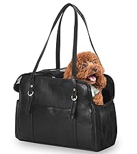 nitraid リアルウィードDOG CARRY BAG Amazon.com: Lasaviin Dog Carrier Purse, Fashion Leather Pet